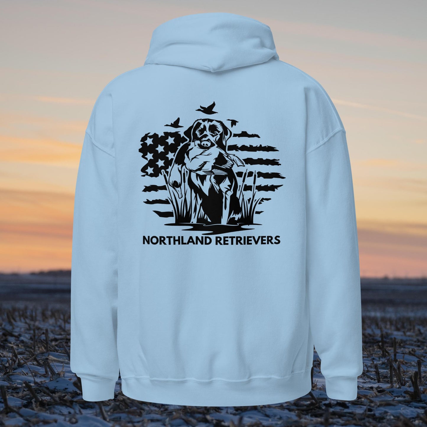 Patriotic NR Hoodie (Black Design)