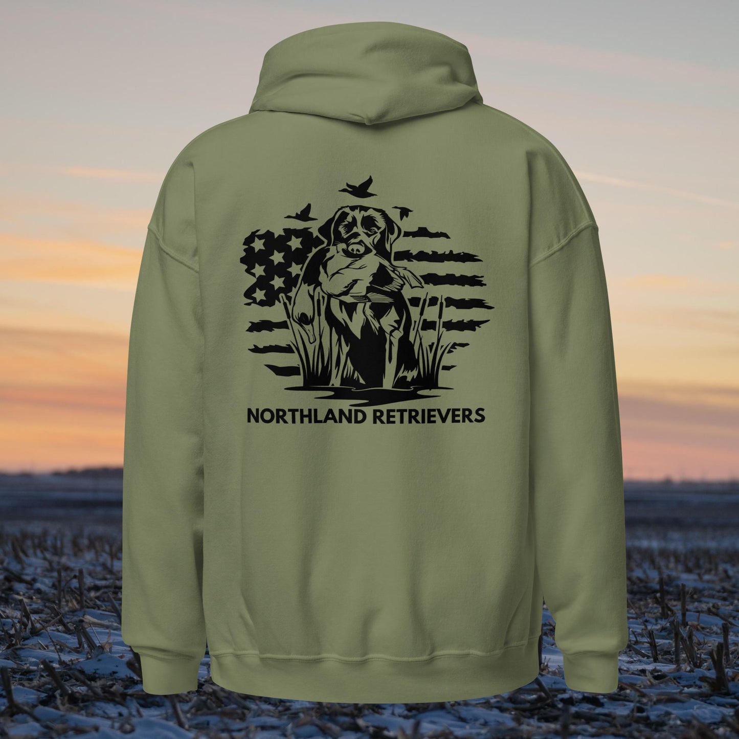 Patriotic NR Hoodie (Black Design)